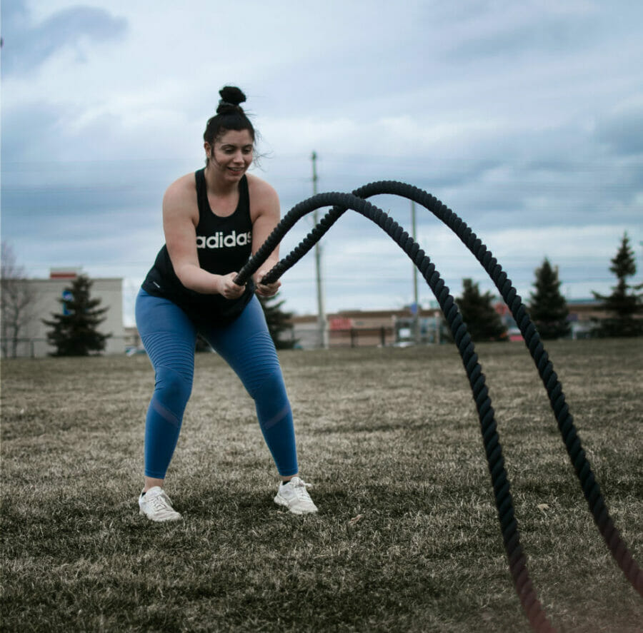 Half of women do less or no vigorous exercise because they feel embarrassed!
